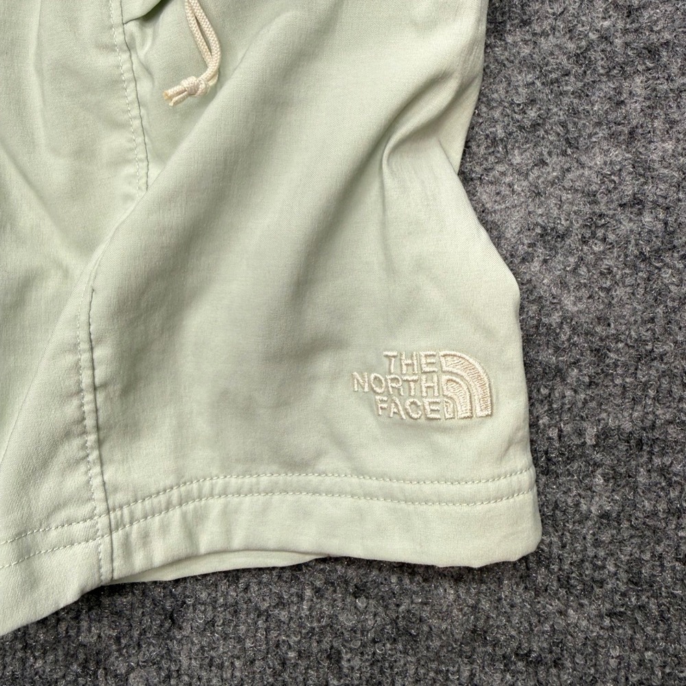The North Face Mens Mint Green Cargo Hiking Shorts Elastic Belted Size Medium - Picture 5 of 8
